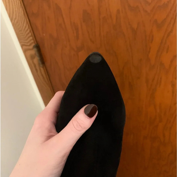 Shoe Dazzle Rosamund Block Heeled Booties - Picture 2 of 7